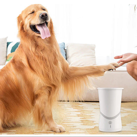 Pet electric foot washer