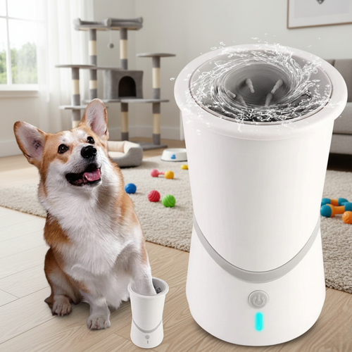 Pet electric foot washer